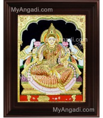 Gaja Lakshmi Tanjore Painting, Gajalakshmi Tanjore Painting Gaja Lakshmi Tanjore Painting, Gajalakshmi Tanjore Painting