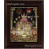 Kubera Lakshmi Tanjore Painting, Lakshmi Tanjore Painting