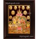 Kubera Lakshmi Tanjore Painting, Lakshmi Tanjore Painting