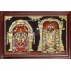 Balaji and Thaayar Tanjore Painting