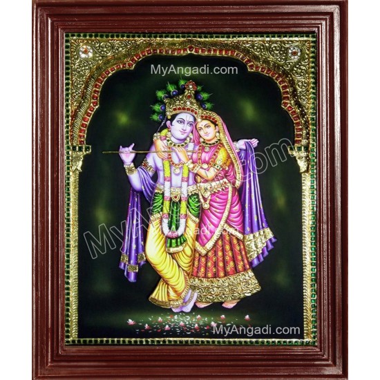 Radhe Krishna Tanjore Painting