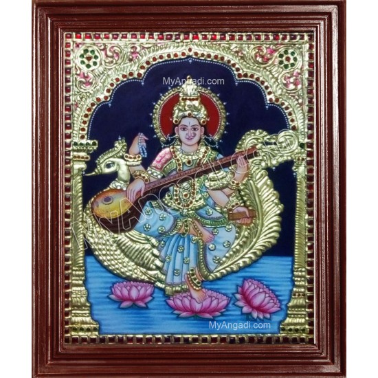 Saraswathi Tanjore Paintings Saraswathi Tanjore Paintings