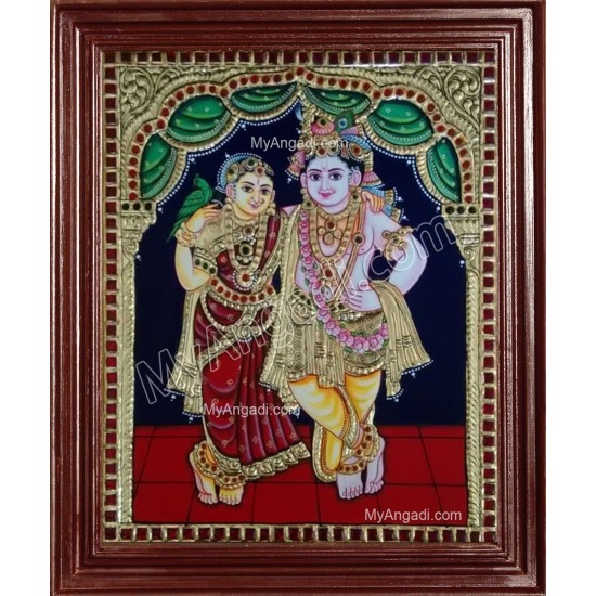 Radhe Krishna Tanjore Paintings