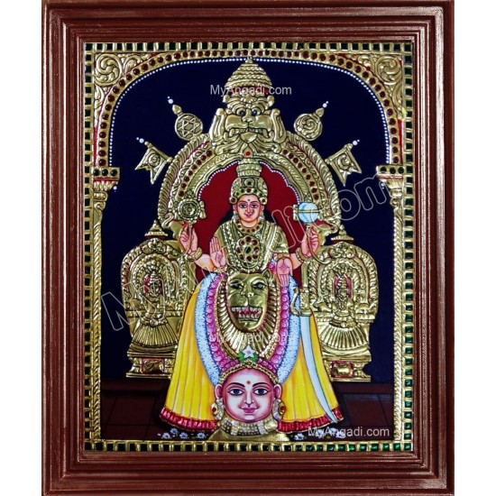 Mookambika Tanjore Painting Mookambika Tanjore Painting