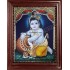 Butter Krishna Tanjore Painting