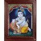 Butter Krishna Tanjore Painting Butter Krishna Tanjore Painting