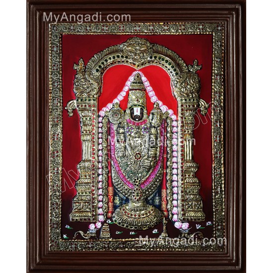 Thirupathi Venkatachalapathi Tanjore Painting Thirupathi Venkatachalapathi Tanjore Painting