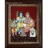 Lord Shiva Family Tanjore Painting