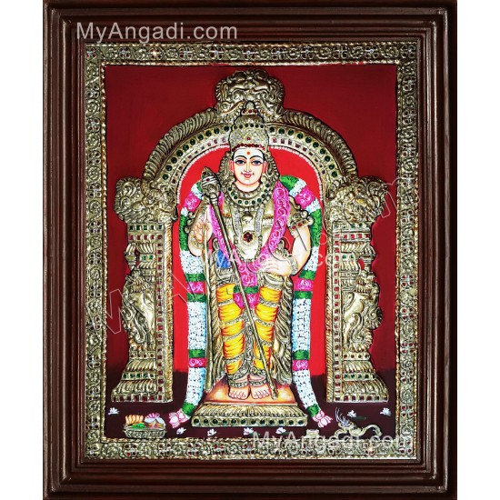 Murugan Tanjore Painting Murugan Tanjore Painting