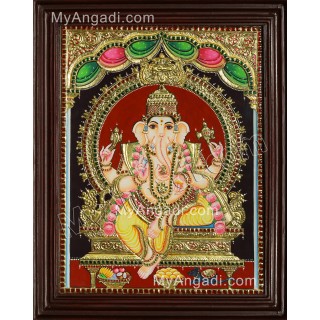 Ganesha Tanjore Painting