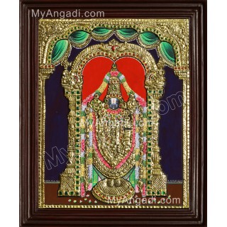 Thirupathi Venkatachalapathi Tanjore Painting