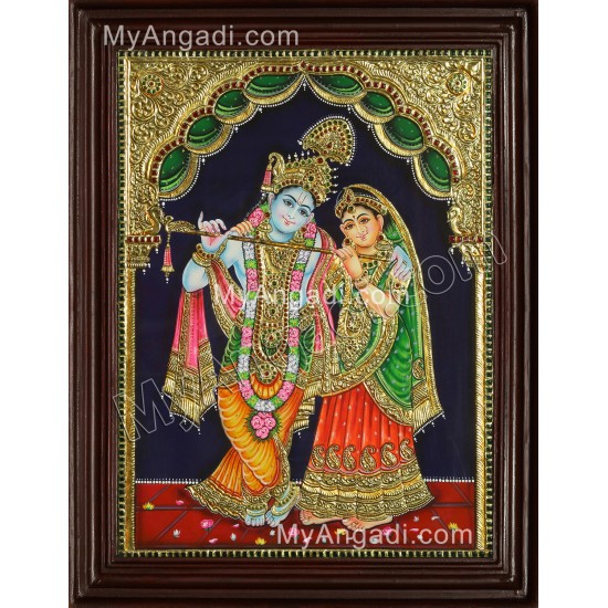 Radha Krishna Tanjore Painting Radha Krishna Tanjore Painting