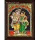 Rukmani Krishna Tanjore Painting