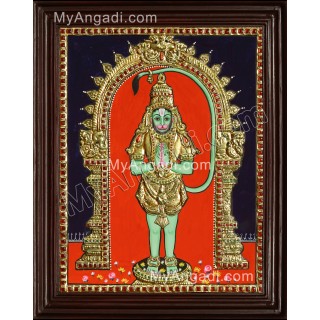 Hanuman Tanjore Painting