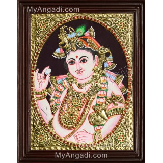 Krishna Tanjore Painting