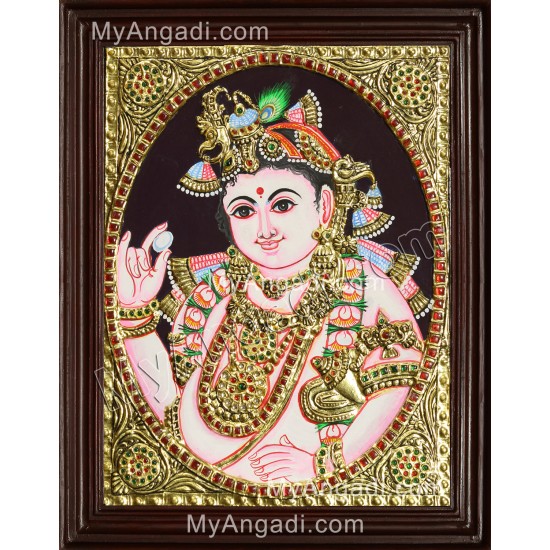 Krishna Tanjore Painting