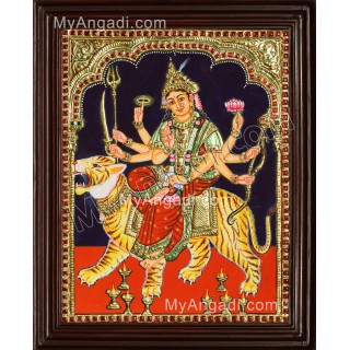 Durgai Tanjore Painting