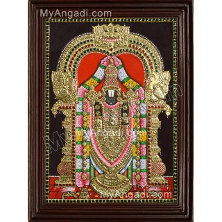 Thirupathi Venkatachalapathi Tanjore Painting