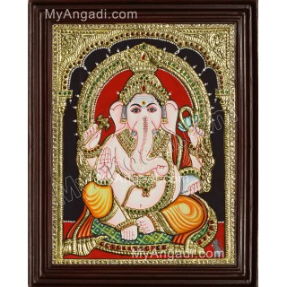 Ganesha Tanjore Painting