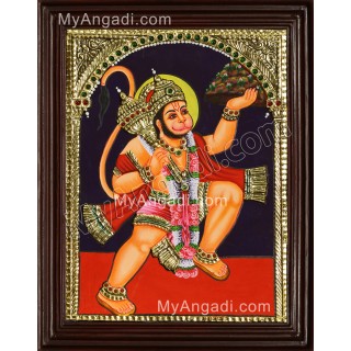 Hanuman Tanjore Painting