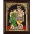 Krishna Rukmani Tanjore Painting