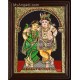 Krishna Rukmani Tanjore Painting Krishna Rukmani Tanjore Painting