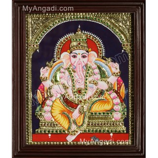 Ganesha Tanjore Painting