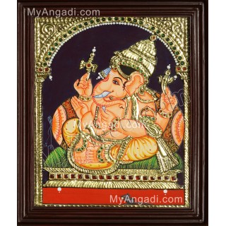 Ganesha Tanjore Painting