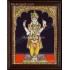 Lord Dhanvantari - Vishnu Tanjore Painting