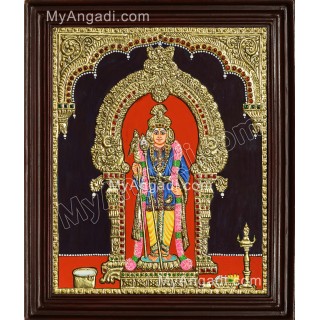 Raja Anangara Murugan Tanjore Painting