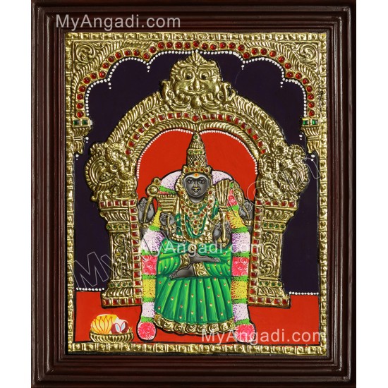 Padmavathi Thaayar Tanjore Painting Padmavathi Thaayar Tanjore Painting