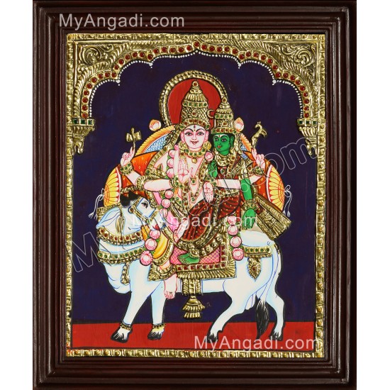 Pradosham Sivan Tanjore Painting