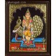 Murugan with Peacock Tanjore Painting