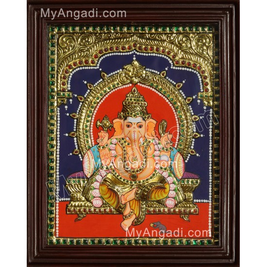 Ganesha Tanjore Painting