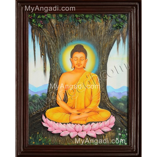 Buddha Tanjore Painting Buddha Tanjore Painting