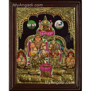 Kubera Lakshmi Tanjore Painting