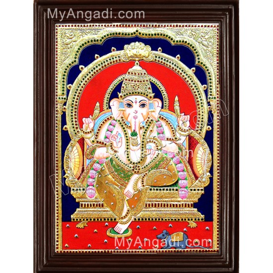 Ganesha Tanjore Painting