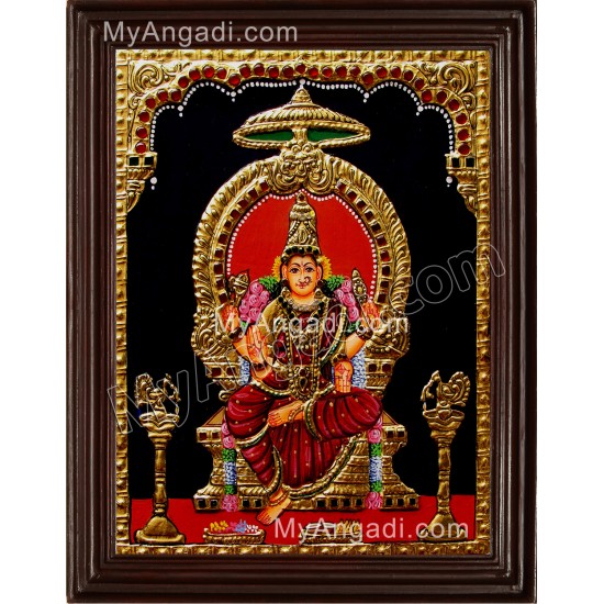 Bhuvaneswari Amman Tanjore Painting Bhuvaneswari Amman Tanjore Painting
