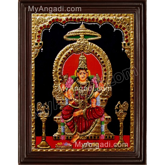 Bhuvaneswari Amman Tanjore Painting