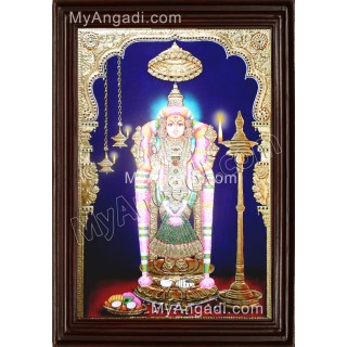 Akilandeswari Tanjore Painting