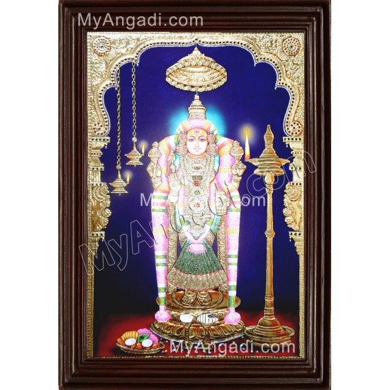 Akilandeswari Tanjore Painting