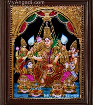 Raja Rajeshwari Tanjore Paintings Raja Rajeshwari Tanjore Paintings