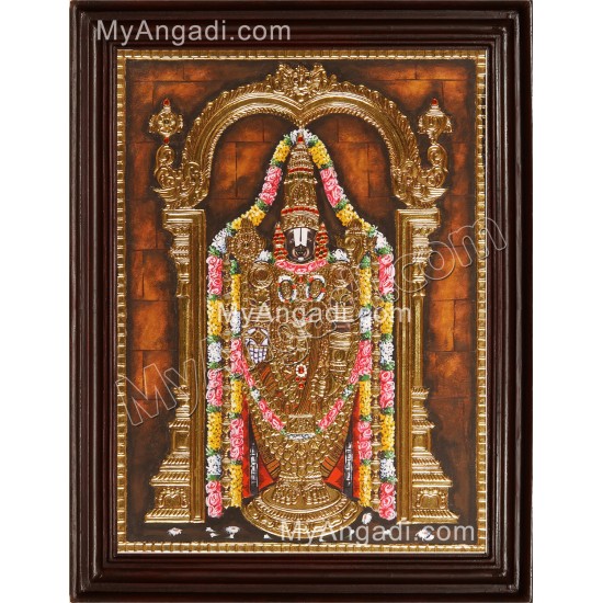 Thirupathi Balaji Tanjore Painting Thirupathi Balaji Tanjore Painting