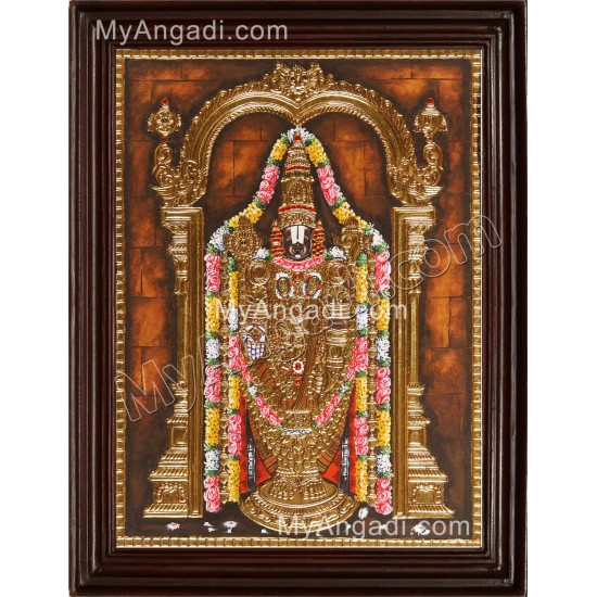 Thirupathi Balaji Tanjore Painting