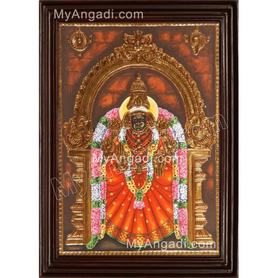 Padmavathi Thaayar Tanjore Painting Padmavathi Thaayar Tanjore Painting