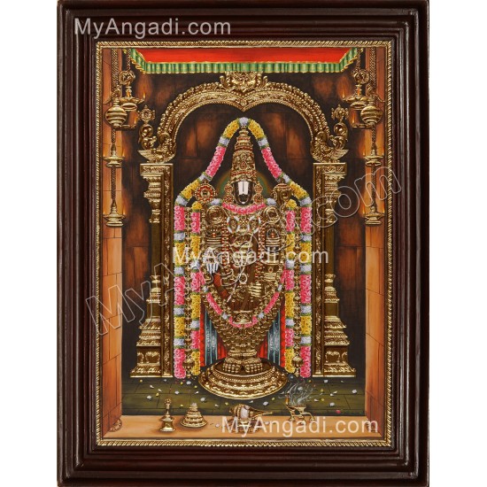 Thirupathi Balaji Tanjore Painting