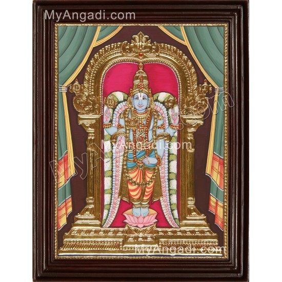 Vishnu Tanjore Painting Vishnu Tanjore Painting