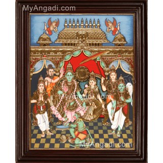 Ramar Pattabishekam Tanjore Painting