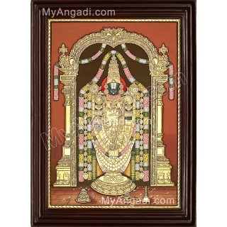 Thirupathi Balaji Tanjore Painting