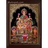 Kubera Lakshmi Tanjore Painting